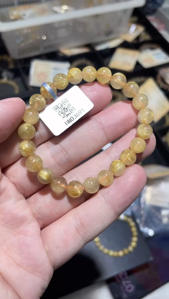 【闪购商品】水晶手串未镶嵌手串HN03691