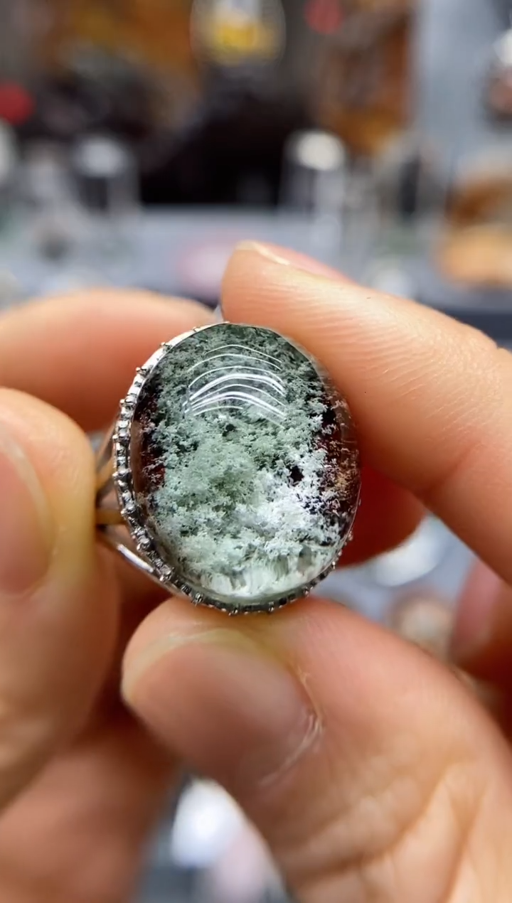 【闪购商品】水晶戒指银S925镶嵌水晶水晶