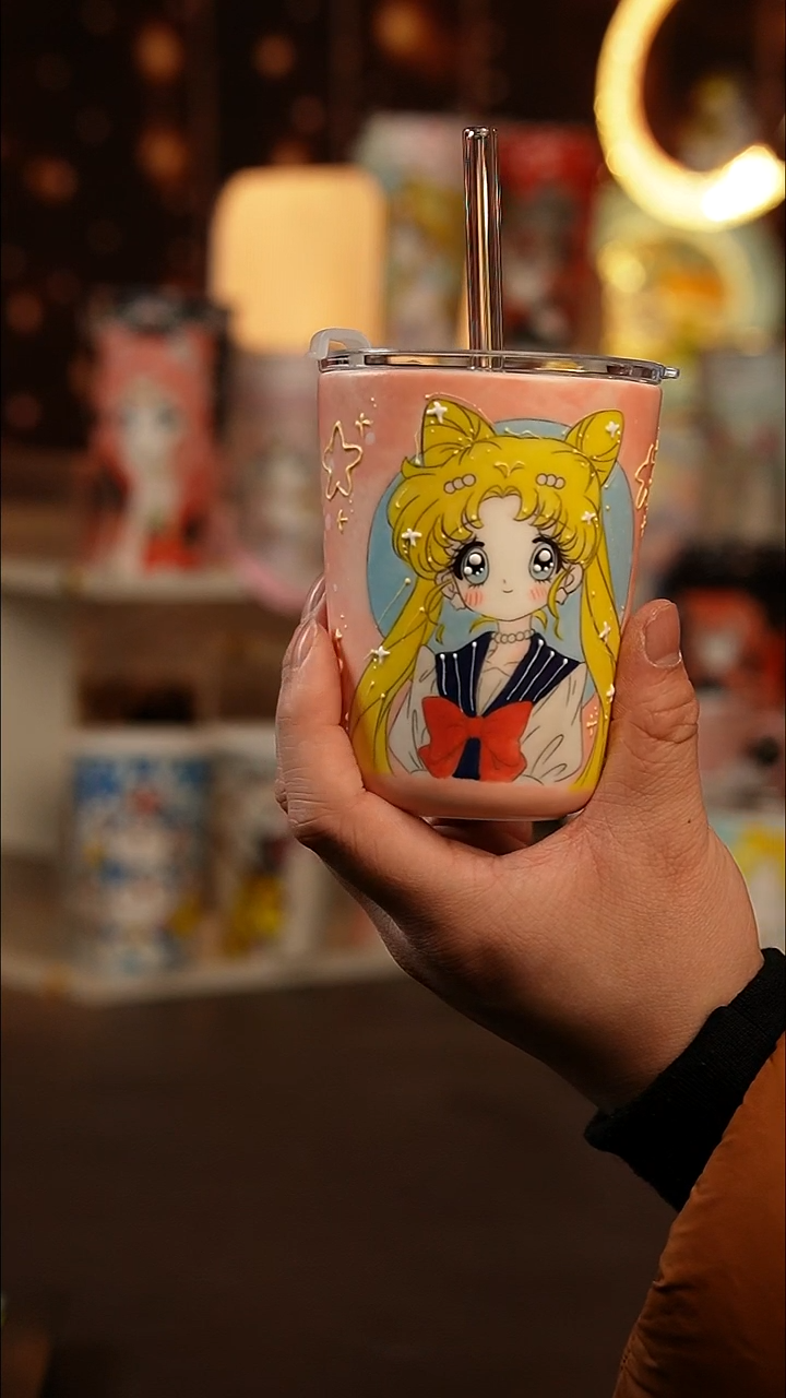 （玉泥）景德镇手工手绘文创陶瓷杯 