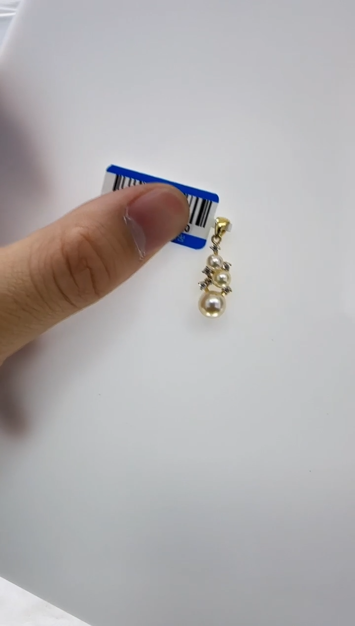 【闪购商品】海水珍珠DA银S925镶嵌c1418 珍珠