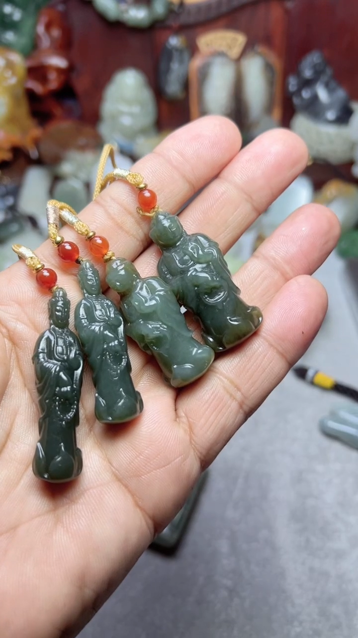 【闪购商品】和田玉挂件未镶嵌4