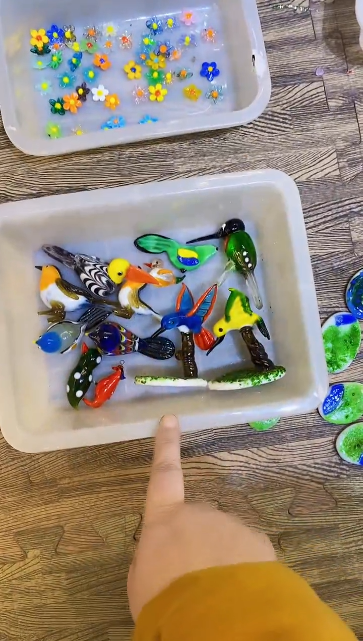 琉璃手工艺品瑕品套餐12件（瑕品不退换）