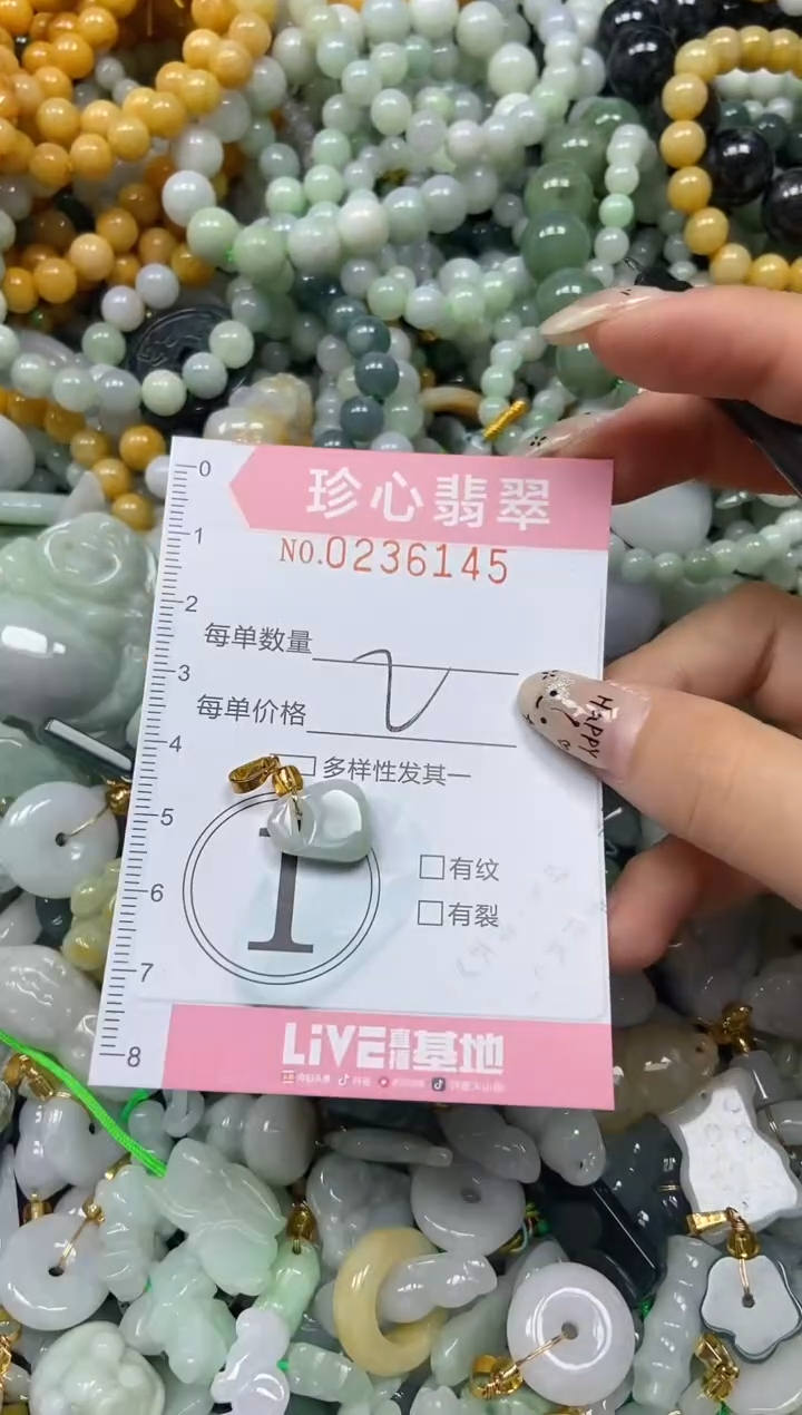 翡翠未镶嵌颈饰闪购0236145