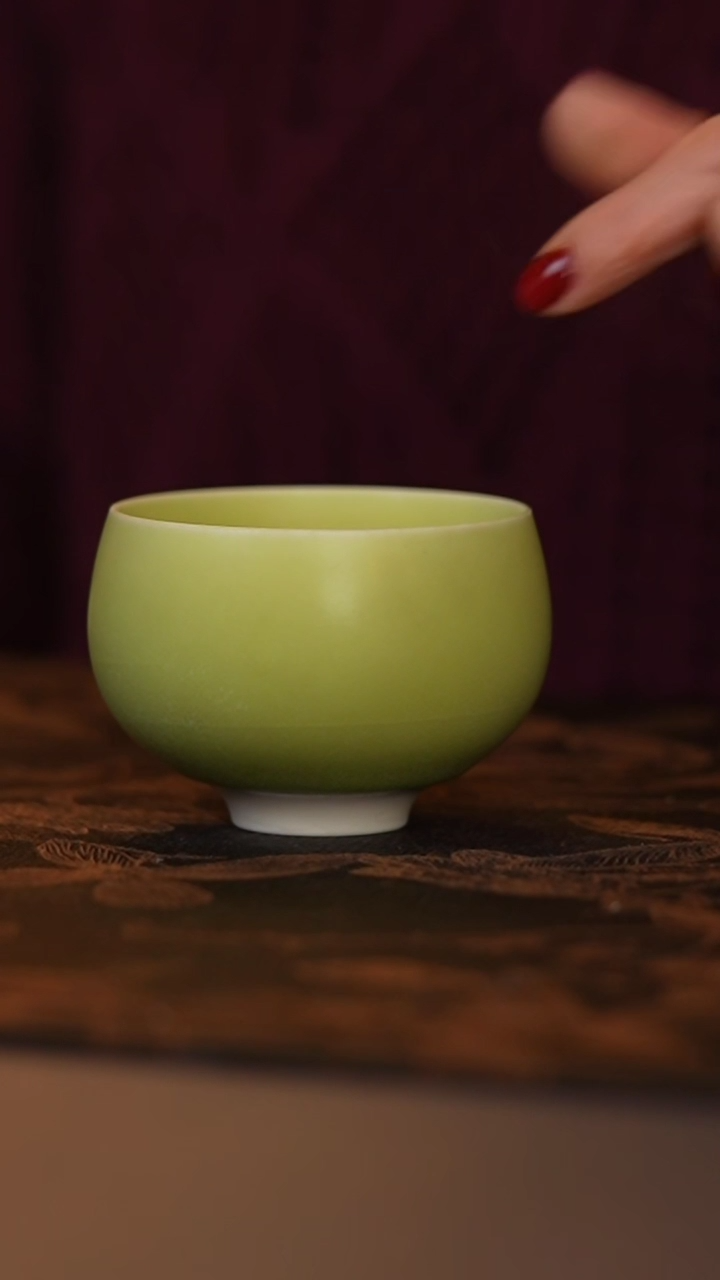 【闪购商品】银杏灰釉 大圆融杯银杏灰釉 大圆融杯