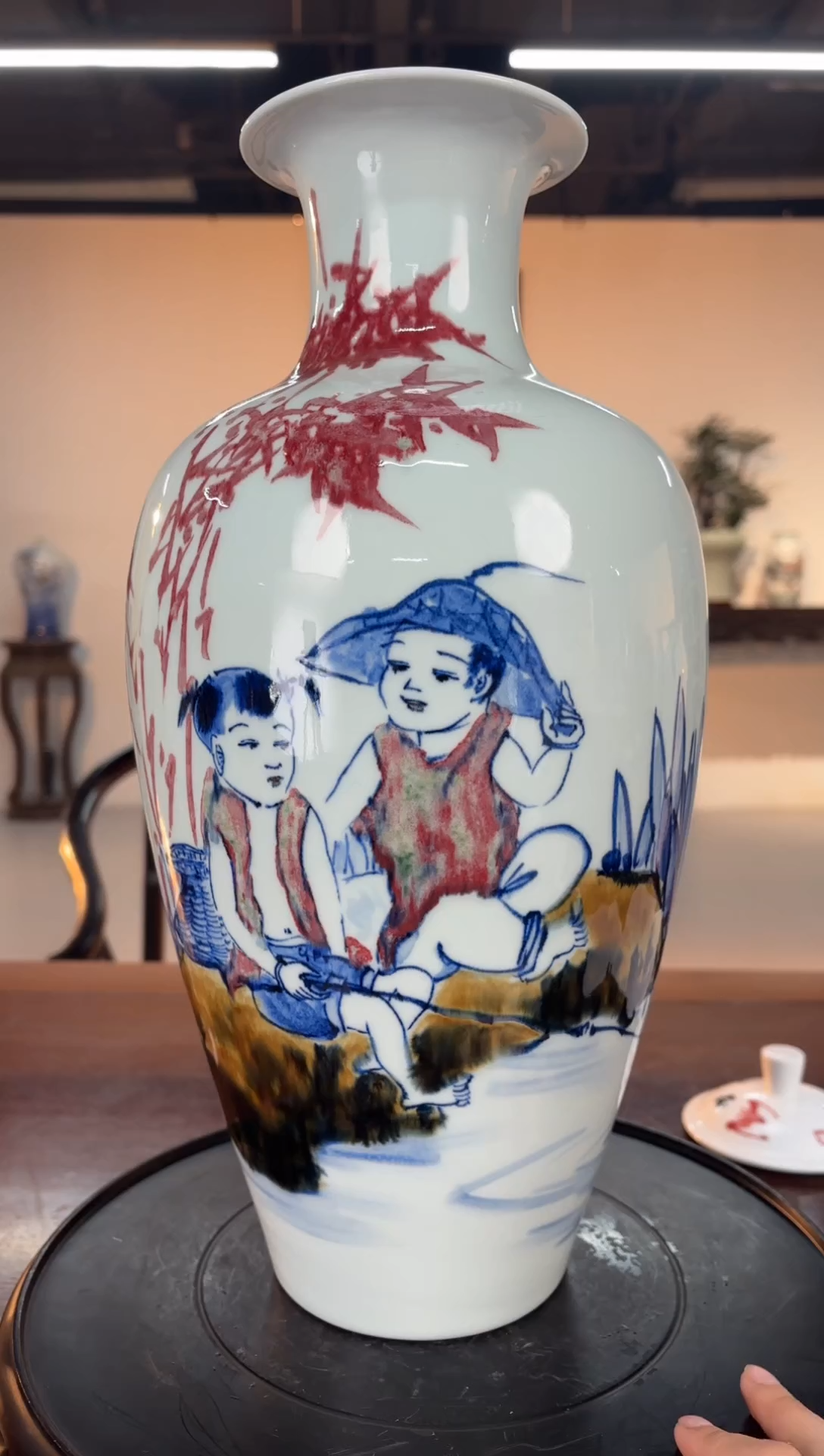 【闪购商品】瓶 C26【人间瓷画】《梁胜根》