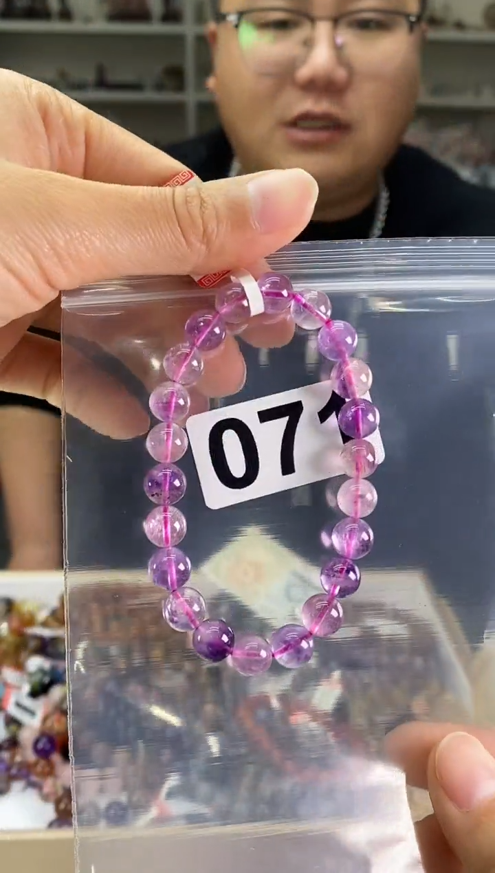 【闪购商品】水晶手串8+/071未镶嵌多样性发一件