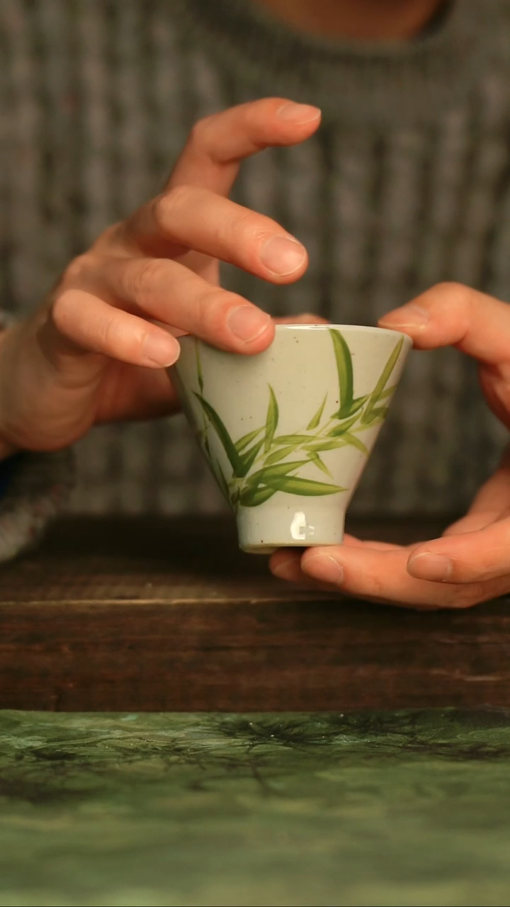 手工手绘瓷器青诗集手工手绘瓷器