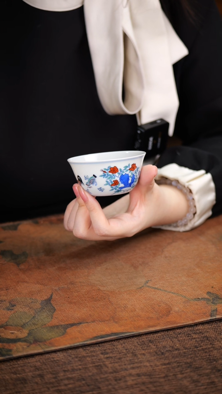 【闪购商品】台北故宫 斗彩鸡缸杯