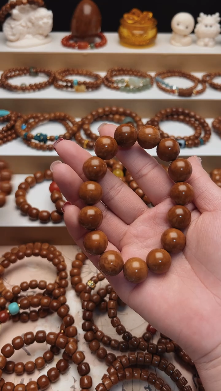 【闪购商品】库克手串库克菩提圆珠款15mm