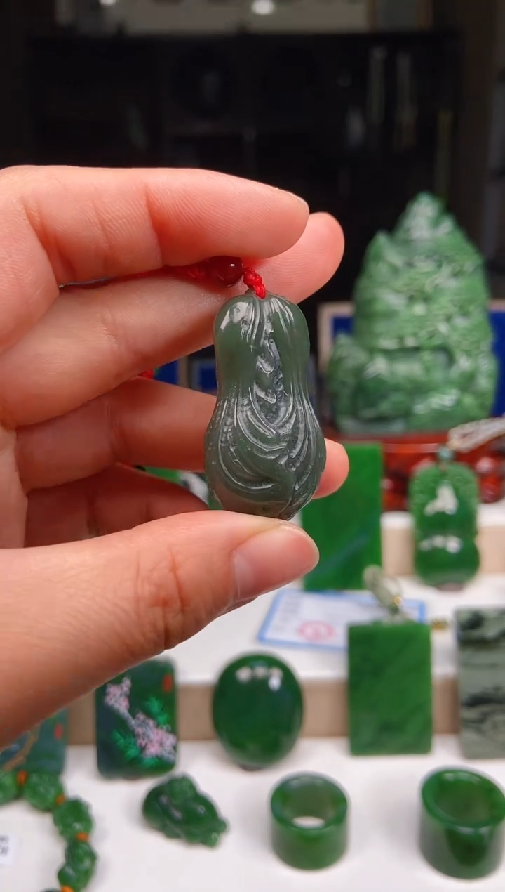 【闪购商品】和田玉挂件未镶嵌1