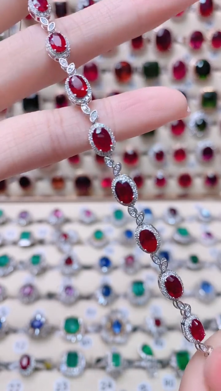 【闪购商品】红宝石18K金戒指18K金镶嵌1