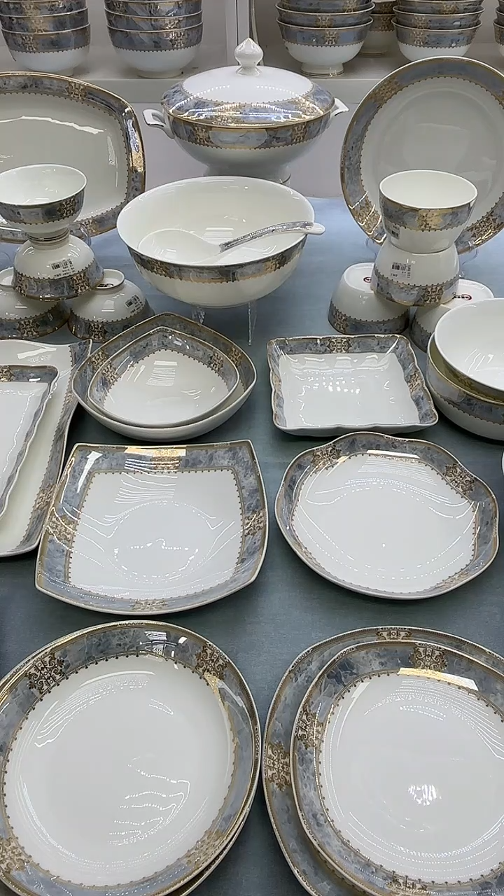 骨瓷开门大吉4.5方6个