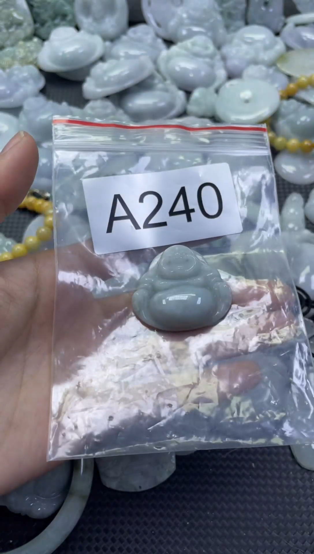 颈饰未镶嵌翡翠A240