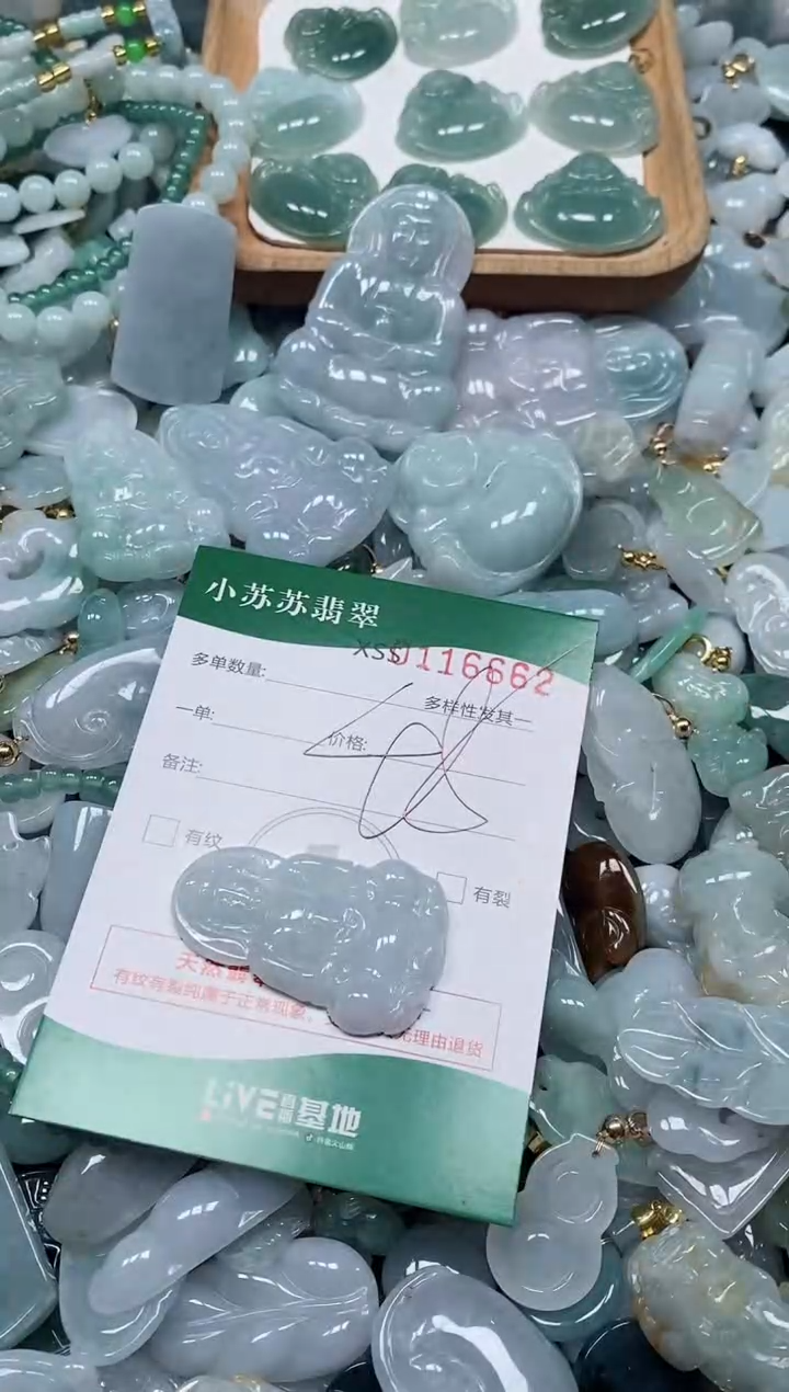 【闪购商品】翡翠颈饰未镶嵌闪购商品0116662