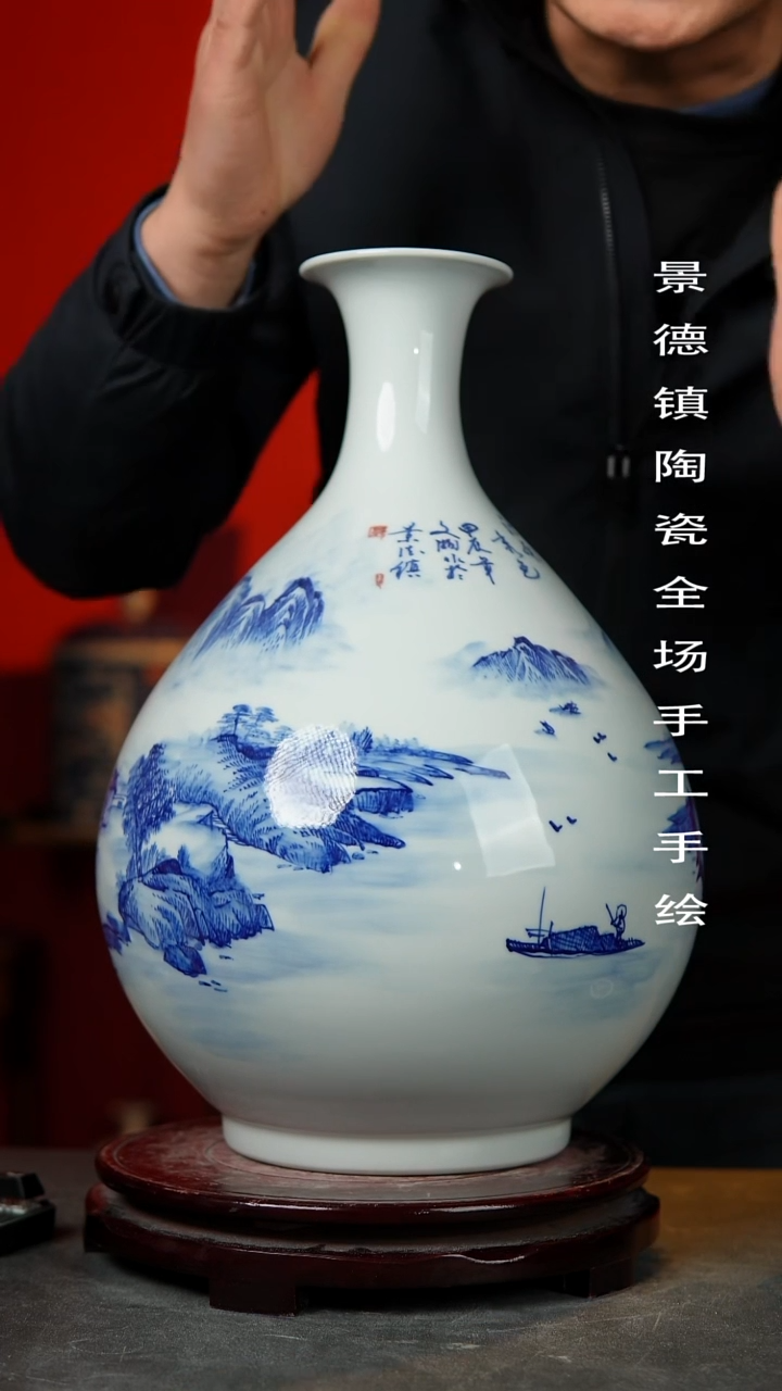 【闪购商品】摆件景德镇陶瓷手工手绘5