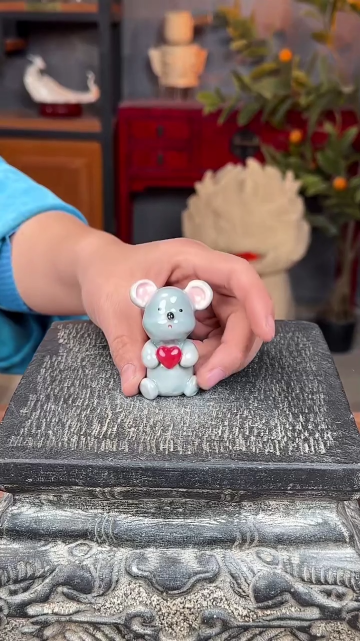 【闪购商品】摆件手工捏塑摆件陶瓷