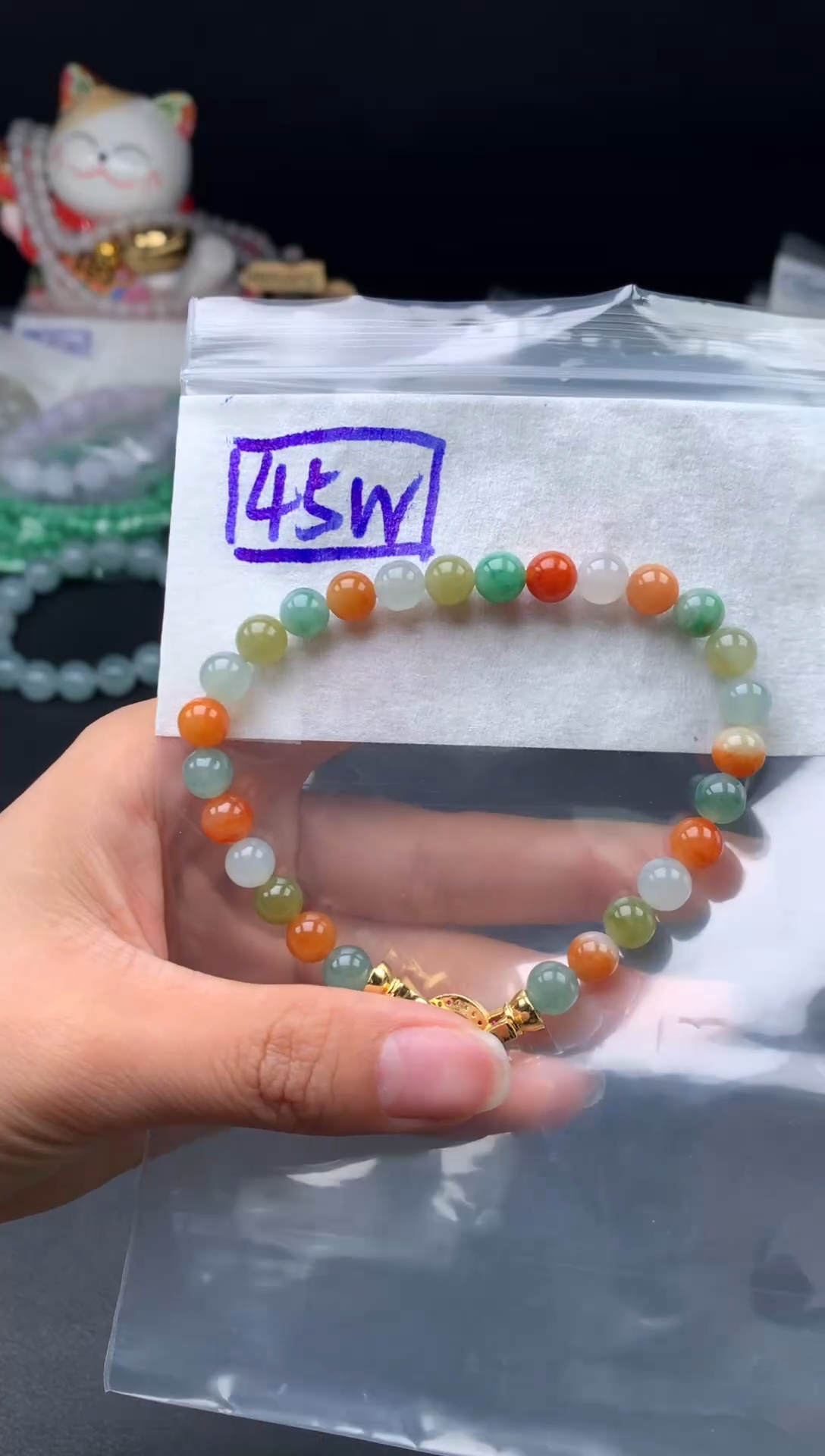 未镶嵌挂件翡翠22  卡6.9