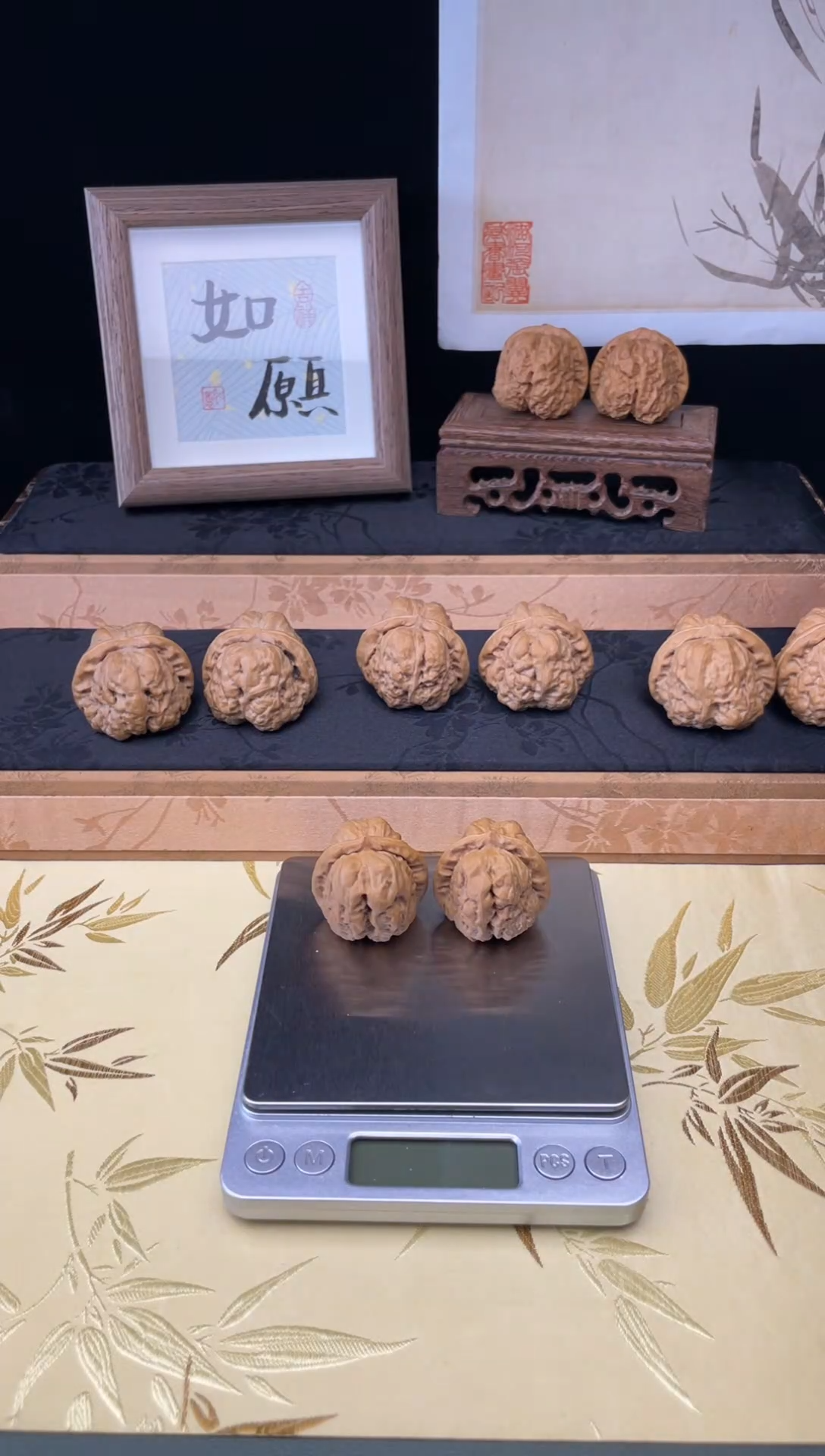 【闪购商品】文玩核桃吊坠蛤蟆头35全品