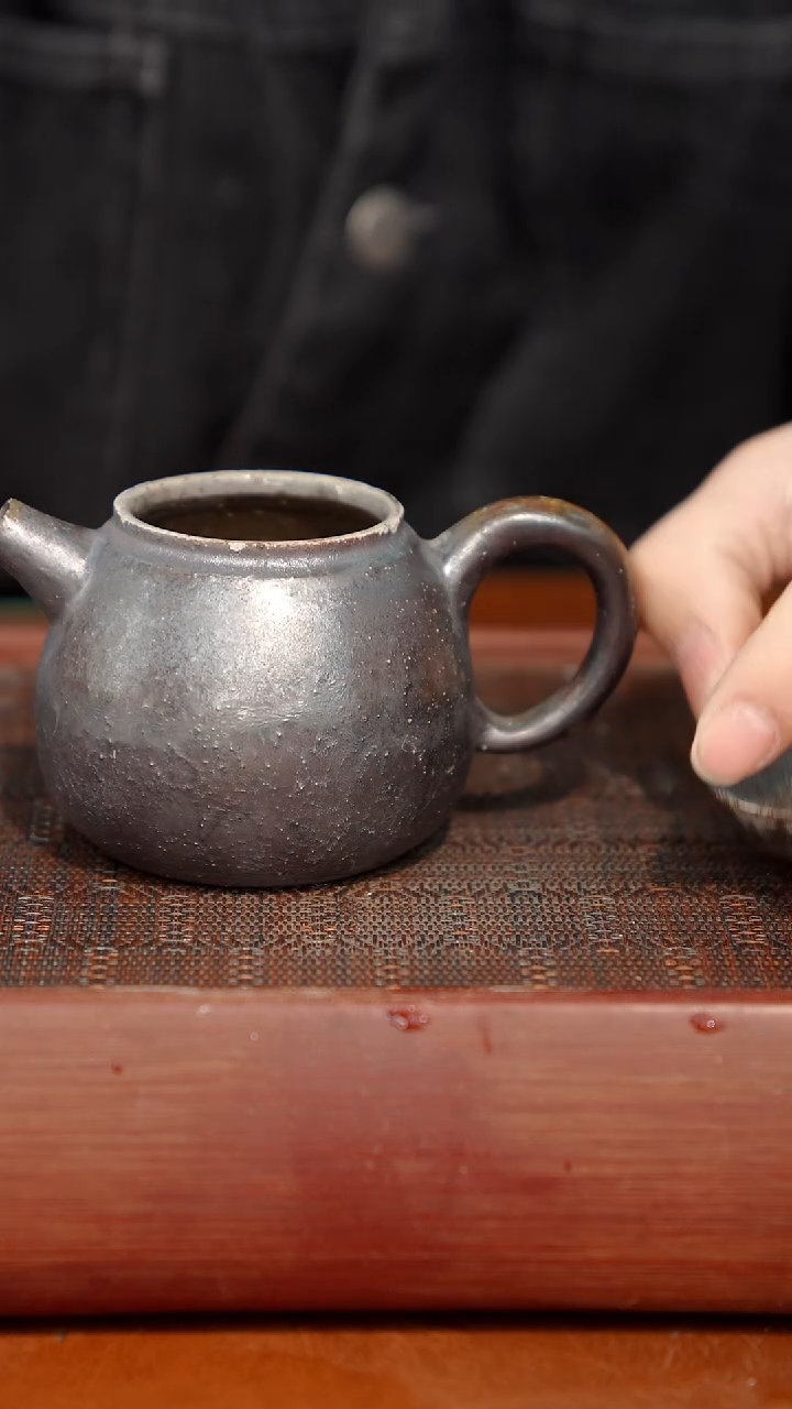 陶瓷奢瓷/瑞寅柴烧茶器（壶）401瑕疵