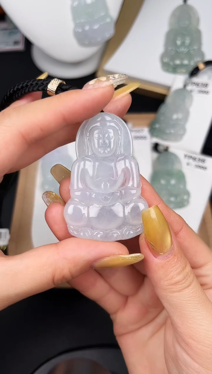 颈饰未镶嵌翡翠YC8006白冰观音