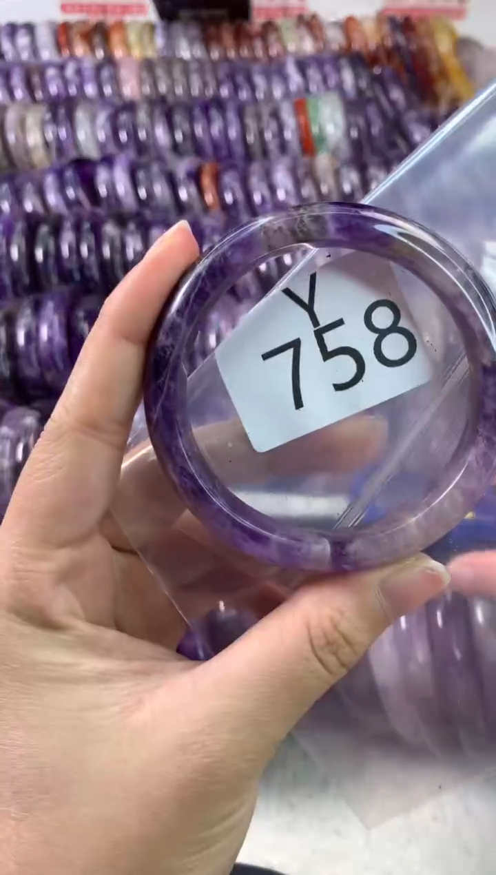 【闪购商品】水晶水晶手镯Y未镶嵌758-57