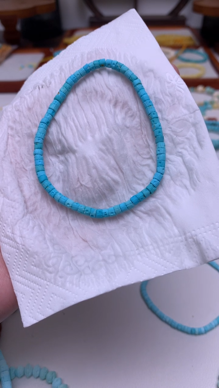 未镶嵌绿松石手链闪购17