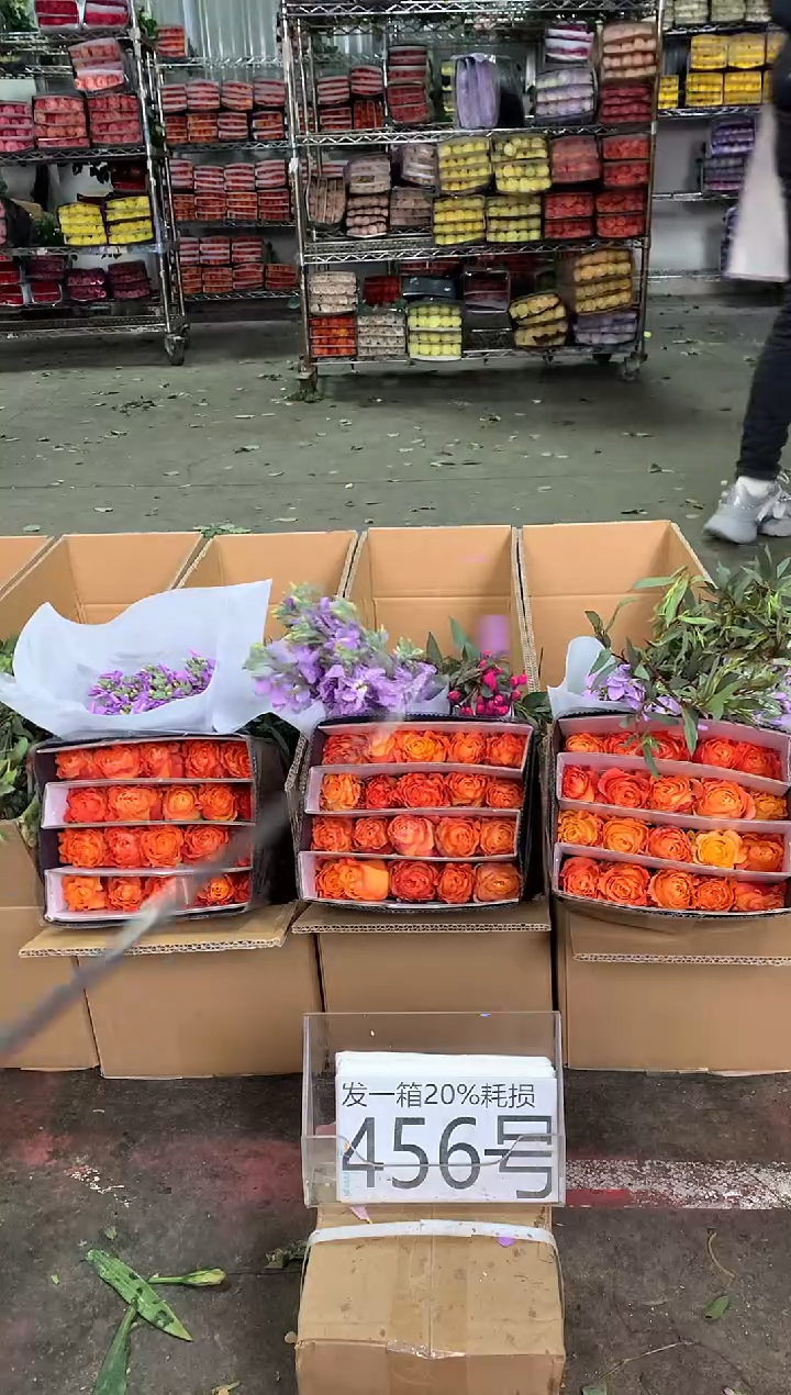 456号♥中通含20%耗损发一箱鲜花