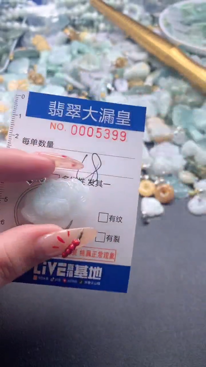 【闪购商品】翡翠吊坠(不含链)未镶嵌5399