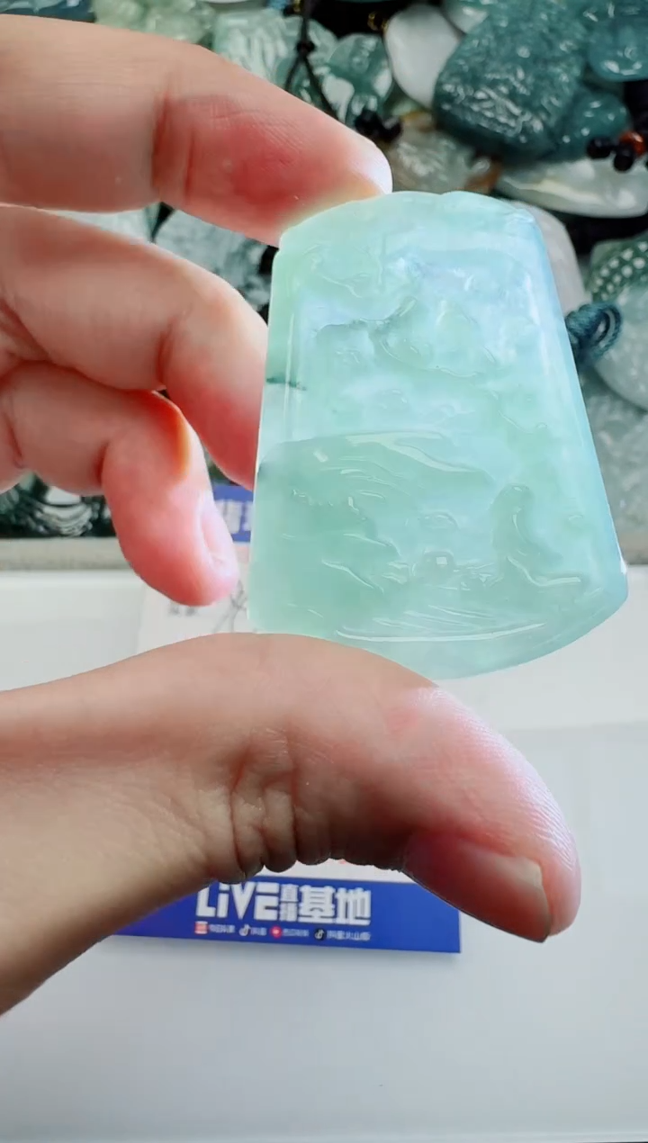 翡翠未镶嵌颈饰多样性随机发其一