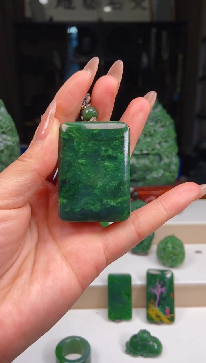 【闪购商品】和田玉挂件未镶嵌1