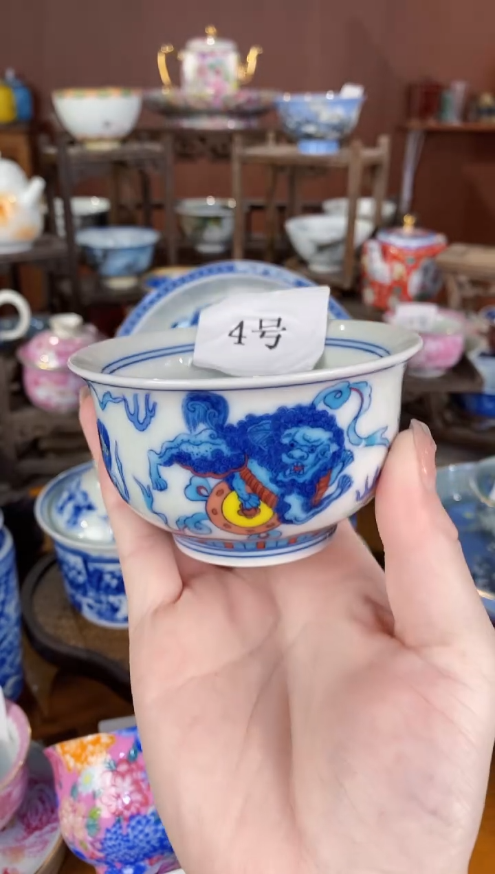 【闪购商品】杯景德镇陶瓷一个///4