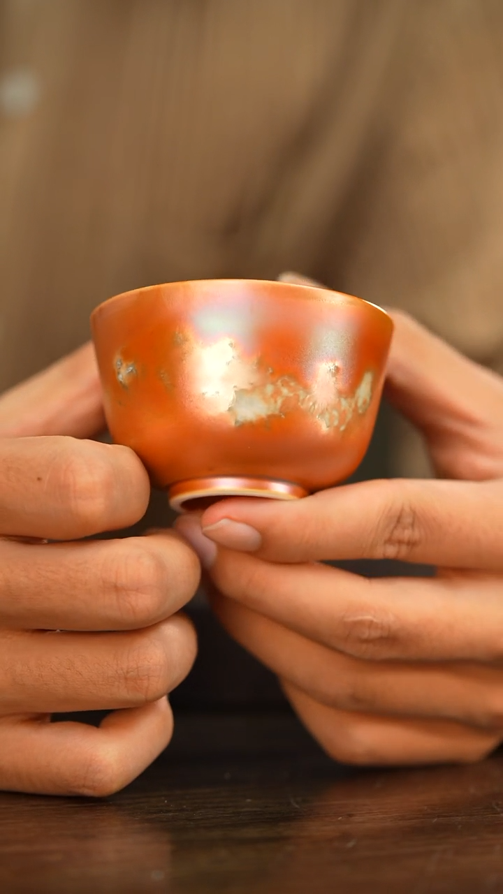 109柴房陶瓷柴烧单杯