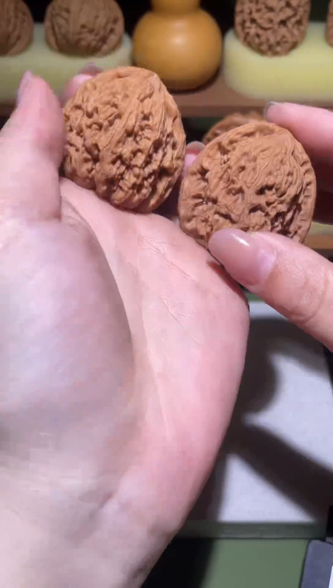 把件文玩核桃小****汾高炮南疆石