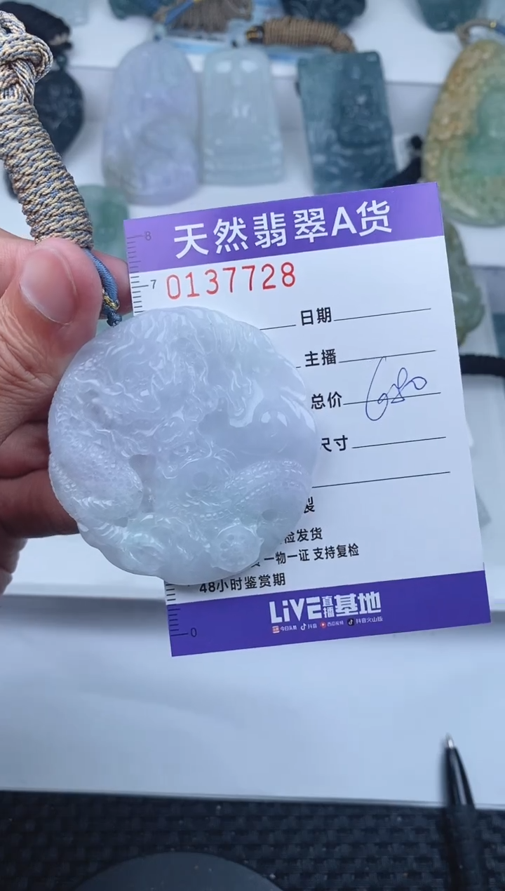 【闪购商品】翡翠颈饰未镶嵌       228