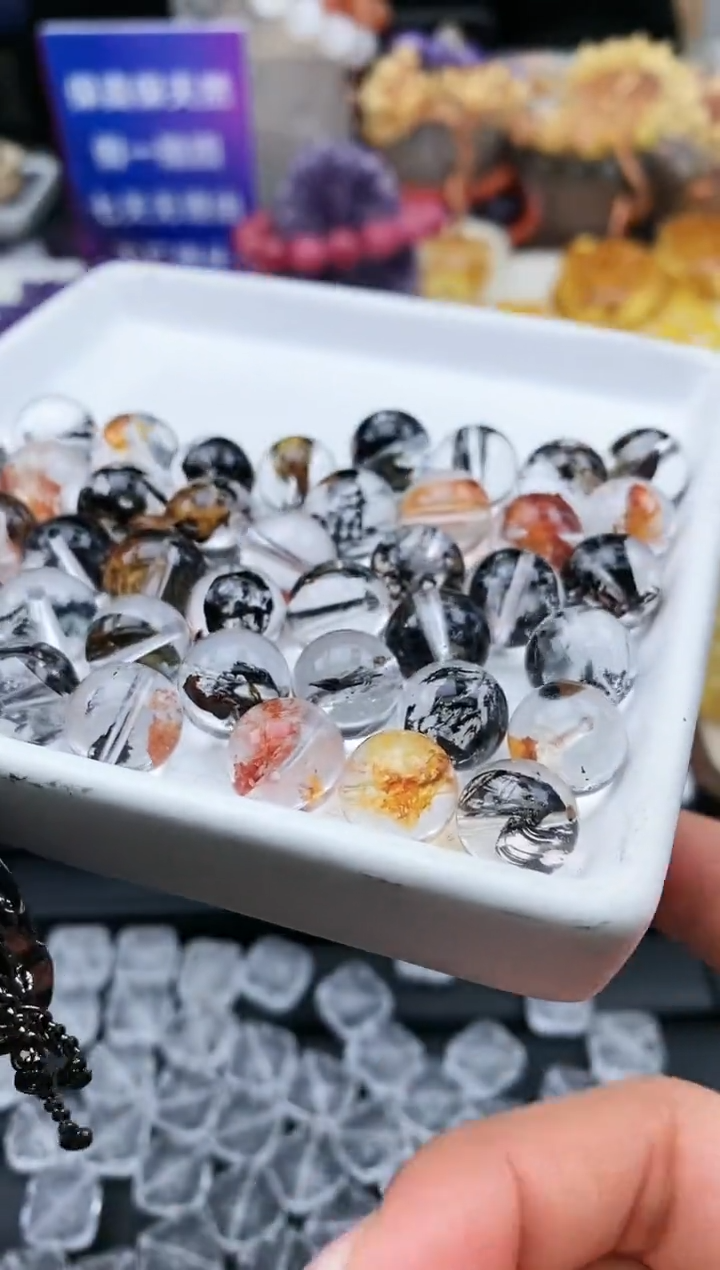 【闪购商品】水晶颈饰未镶嵌34a多样性发其一2/8/1个