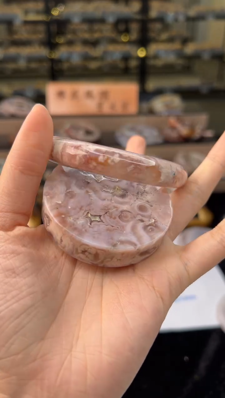 石英质玉未镶嵌手镯59圈口（赠送镯心）622283