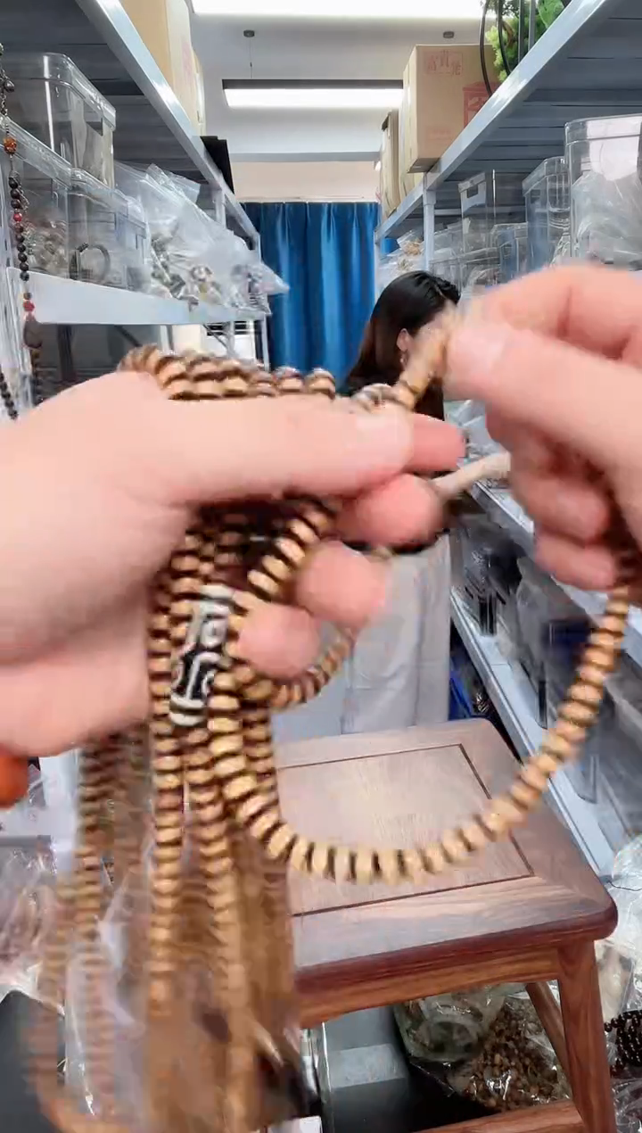 木橄榄手串多圈一条