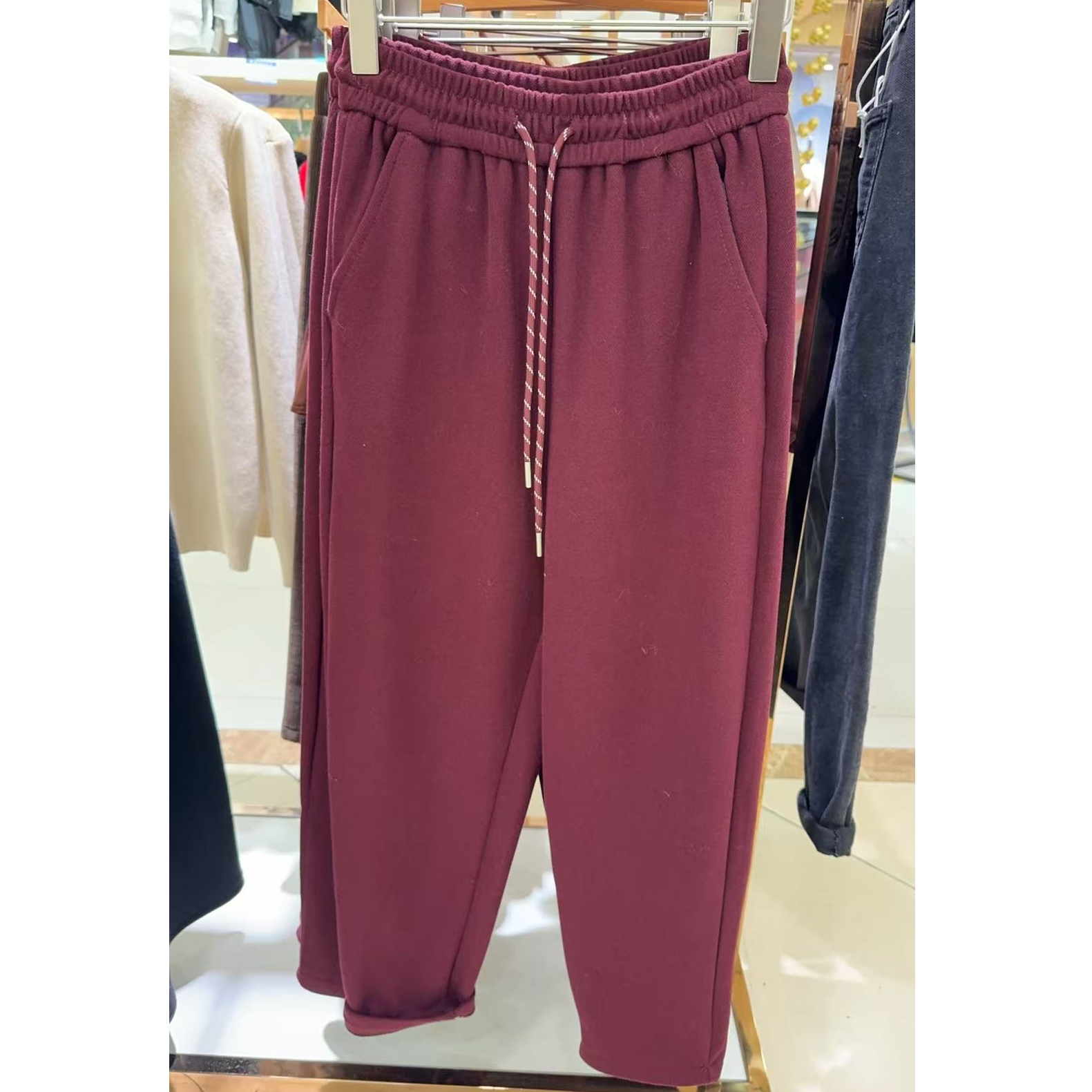 【资阳恒宣】C54959女士时尚休闲卫裤