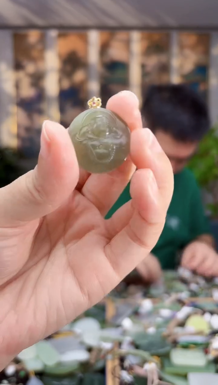 未镶嵌和田玉挂件拍一发一