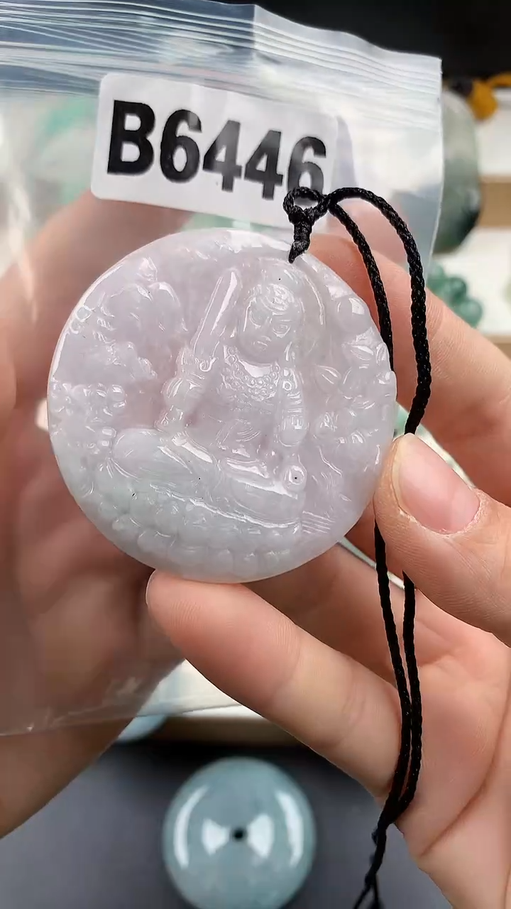 颈饰未镶嵌翡翠天然翡翠吊坠挂件