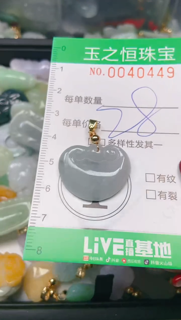 【闪购商品】翡翠颈饰未镶嵌闪购0040449