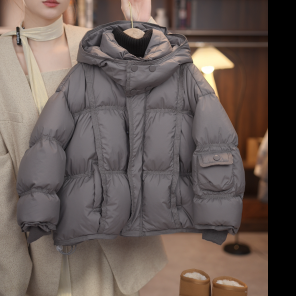 A【现货】白鸭绒羽绒服韩版四道线男女童极寒系列羽绒服