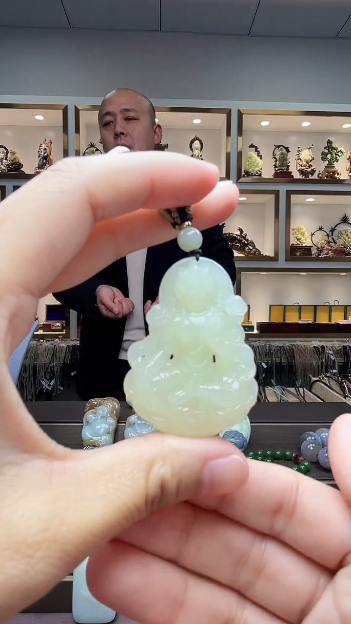 【闪购商品】和田玉挂件未镶嵌苏