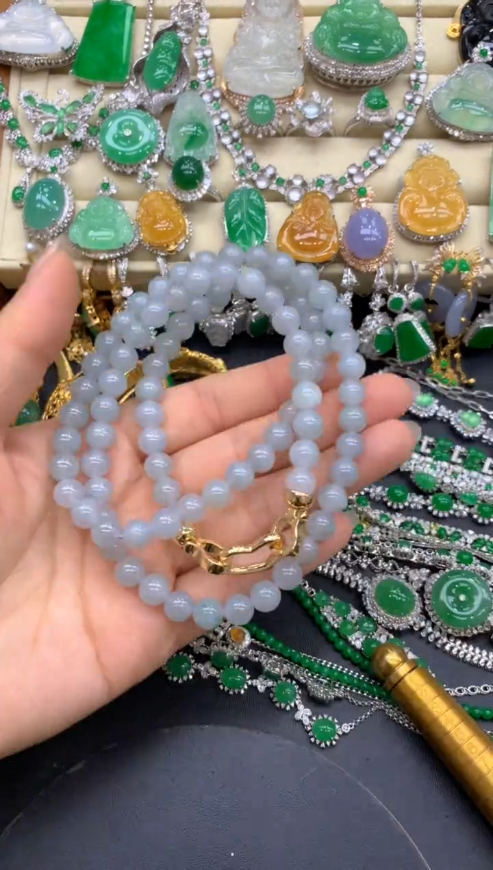 【闪购商品】翡翠颈饰未镶嵌54-中国好珍宝