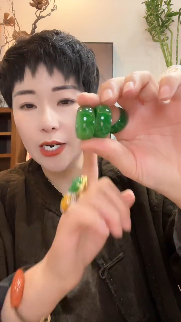未镶嵌戒圈翡翠845
