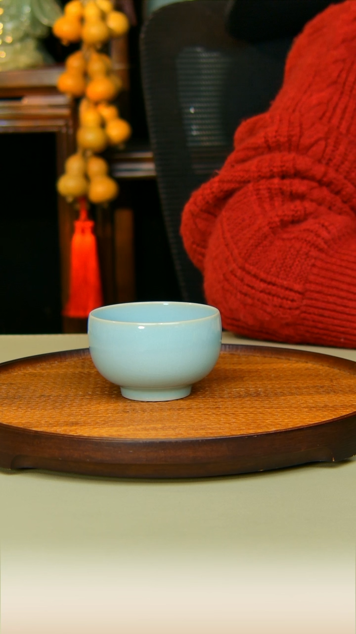 汝瓷奎奎罗汉全手工原矿天青一级品