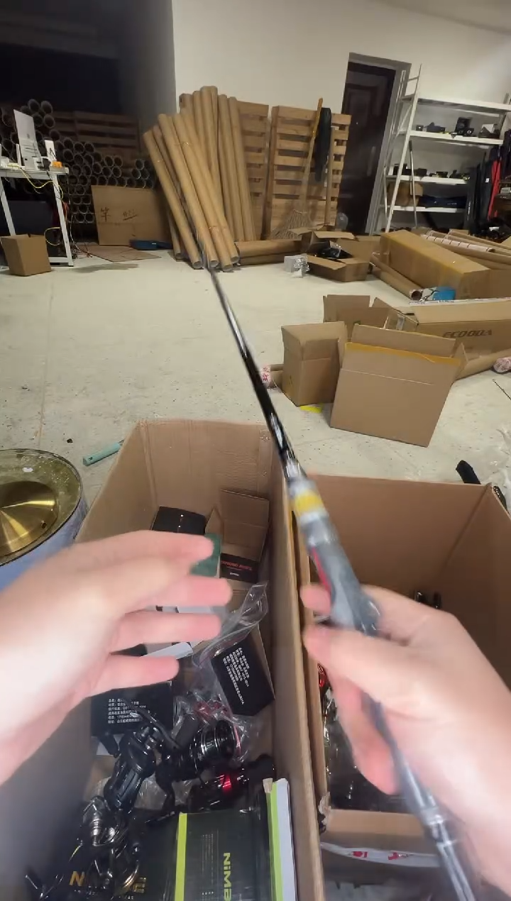 复仇者直枪一体路亚竿2.28米