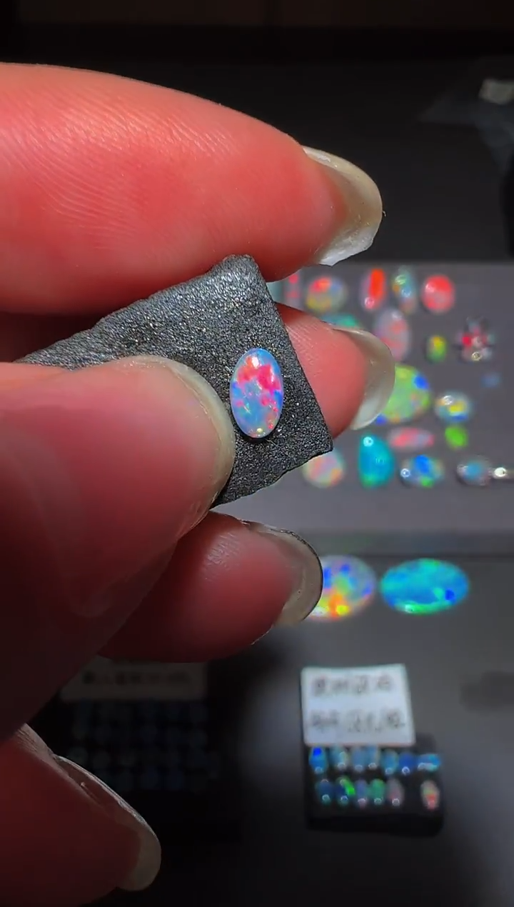 未镶嵌欧泊裸石可乐澳洲天然欧泊特价3*5