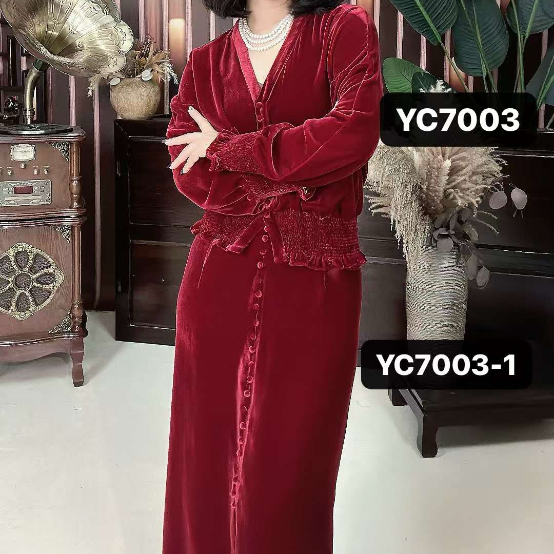 高端时尚百搭显瘦套装YG-7033