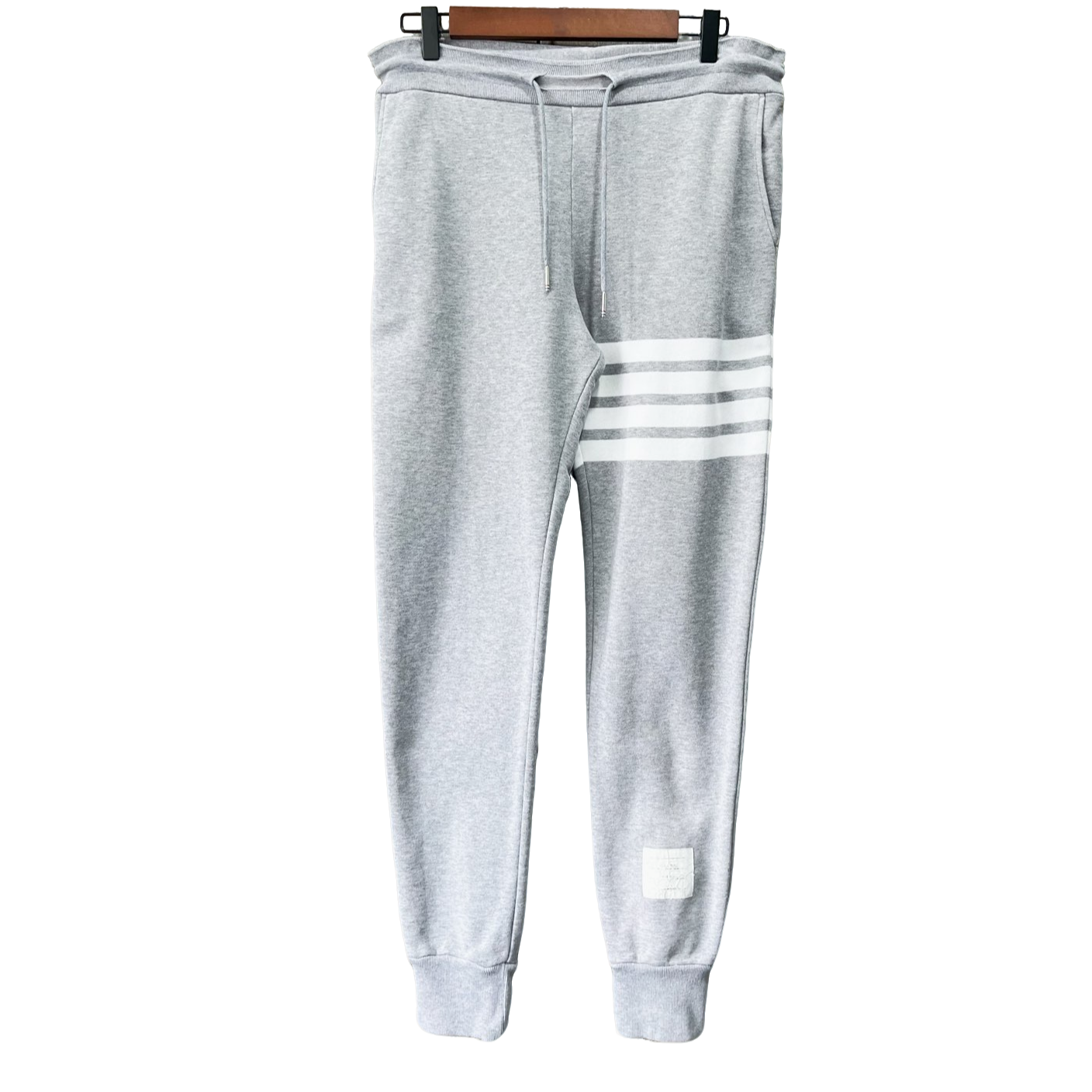 95新 THOMBROWNE TB灰色四杠条纹短裤 0码x0040  